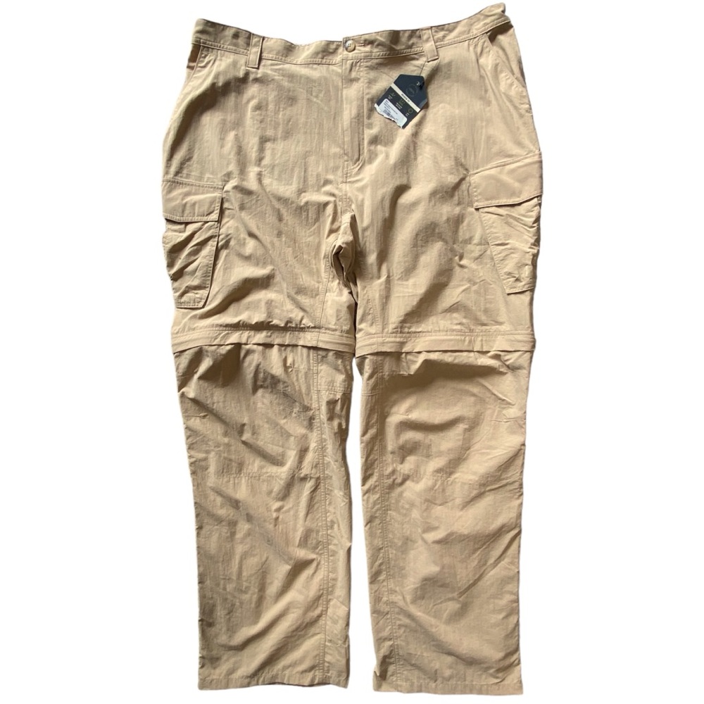 NWT REI Pants Sahara Clasaic Convertible Hybrid Shorts Sandcastle Tan 3XL - Picture 2 of 15